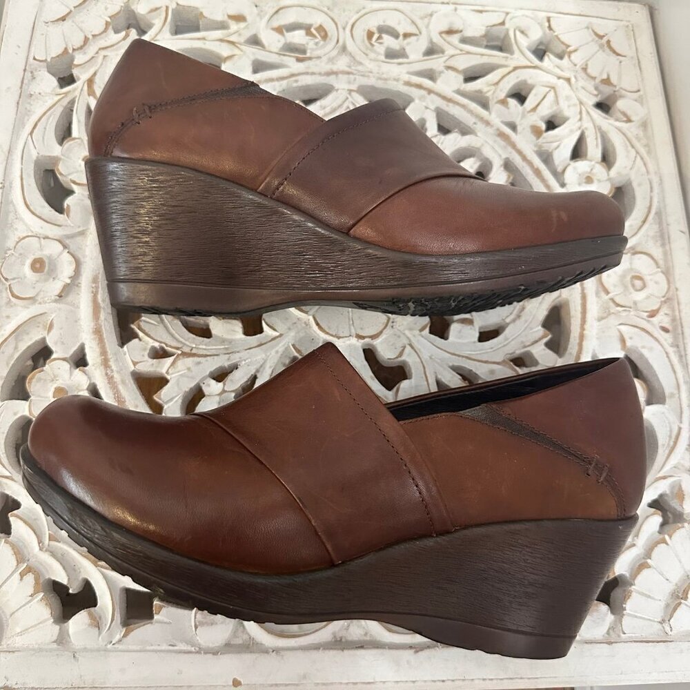 Dansko leather wedges 39 - Picture 6 of 8